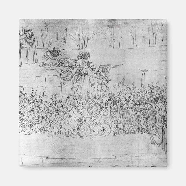 Imán Purgatorio, de 'La Divina Comedia' de Dante (Frente)