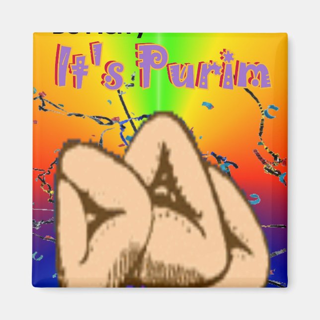 Imán Purim Magnet (Frente)