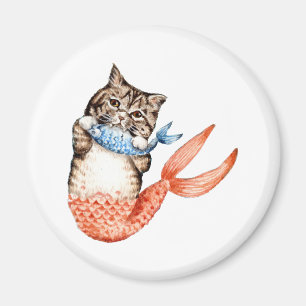 Imán Purmaid Cat Mermaid