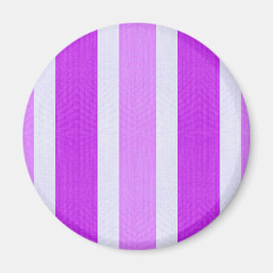 Imán Purple and White Stripes