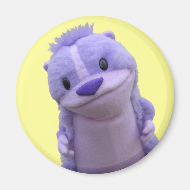 Imán Purple Chipmunk Magnet (Frente)