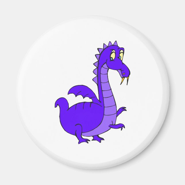 Imán Purple Cuddy Dragon (Frente)