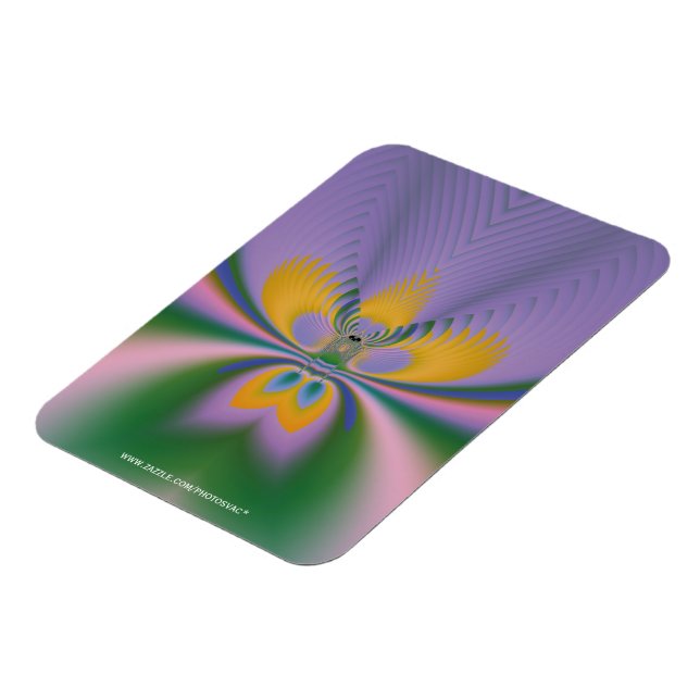 Imán Purple Lotus (Lado Izquierdo)