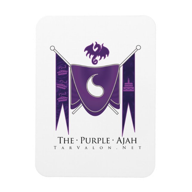 Imán Purple Magnet (Vertical)