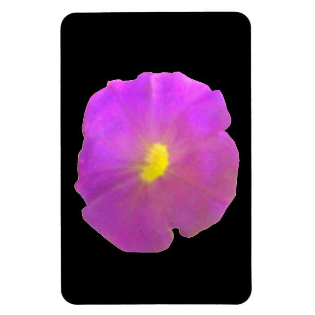 Imán Purple Petunia Premium Magnet (Vertical)