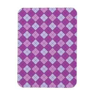 Imán Purple Plaid