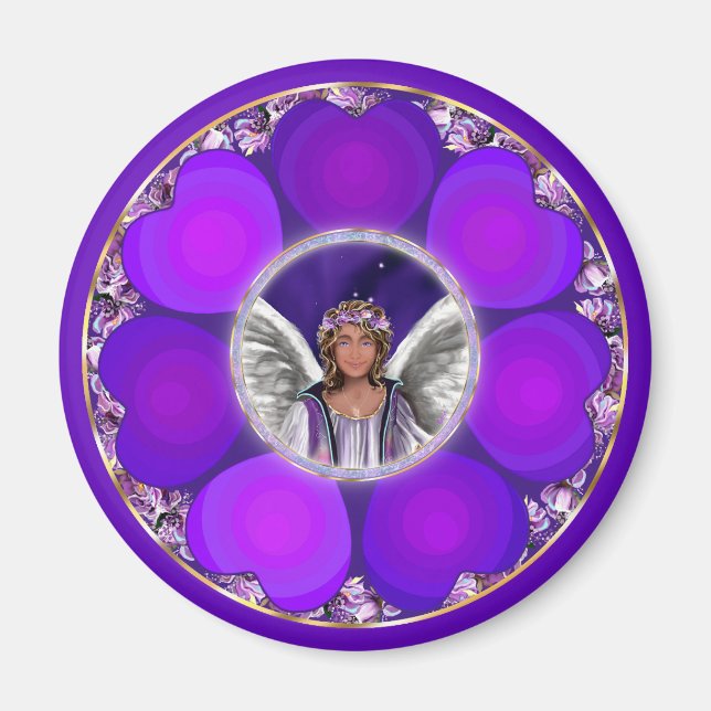 Imán Purple Soul Magnet (Frente)