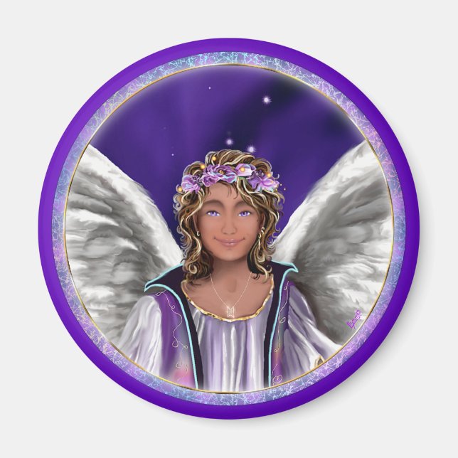 Imán Purple Soul Magnet (Frente)