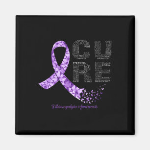 Imán Púrpura Cinta Fibromialgia Conciencia
