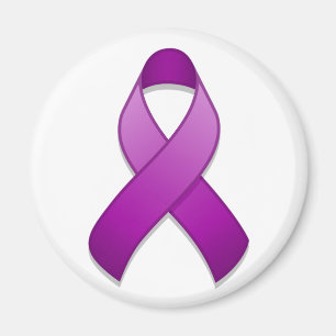 Imán púrpura de la cinta de la conciencia