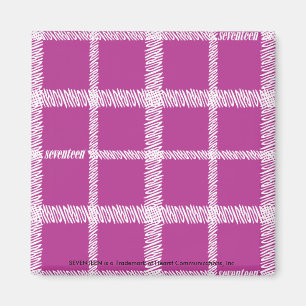 Imán Púrpura de la tela escocesa