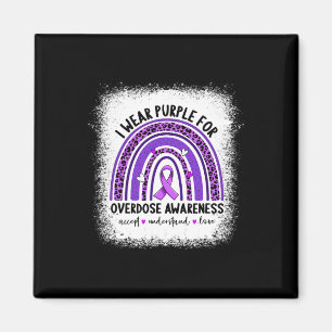Imán Púrpura Para Concienciación Sobre La Sobredosis Bo