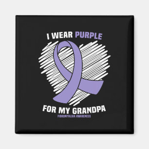 Imán Púrpura Para Mi Abuelo Fibromialgia Conciencia