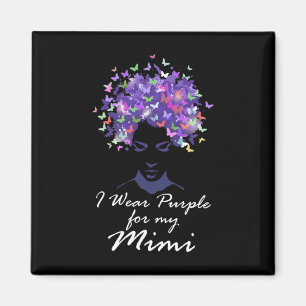 Imán Púrpura Para Mi Madre Mimi Apoyo Alzheimerhe