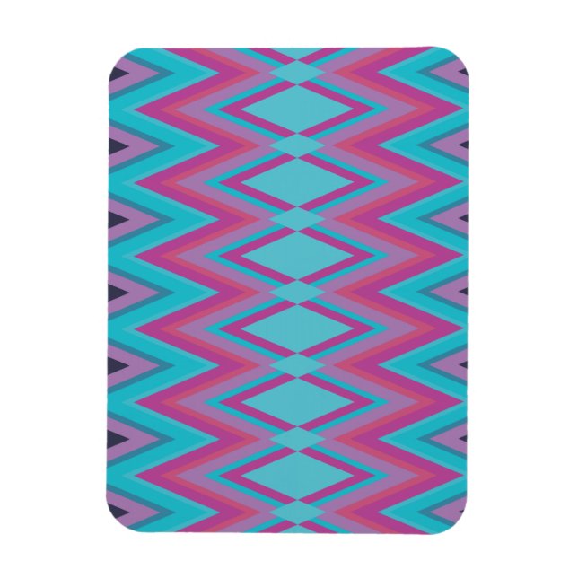 Imán Púrpura y tribal de Aqua (Vertical)
