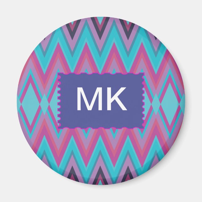 Imán Púrpura y tribal de Aqua (Frente)