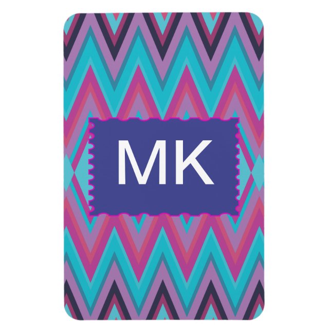 Imán Púrpura y tribal de Aqua (Vertical)