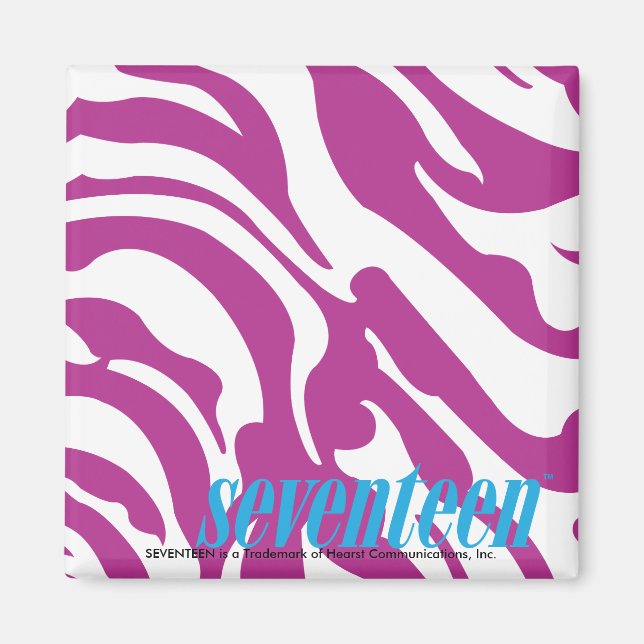 Imán Púrpura zebra (Frente)