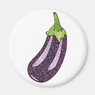 Imán Purpurina Eggplant
