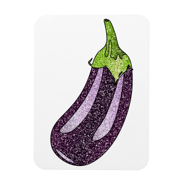 Imán Purpurina Eggplant (Vertical)