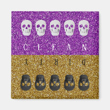 Purpurina Guay Purple Gold Dirty Skulls