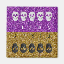 Imán Purpurina Guay Purple Gold Dirty Skulls