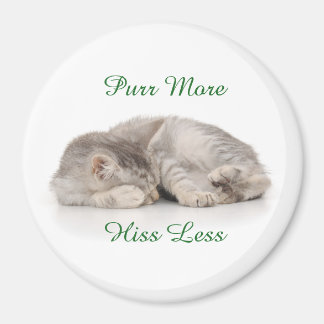 Imán Purr More Hiss Menos Magnet