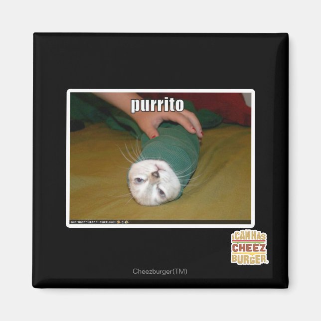 Imán purrito (Frente)