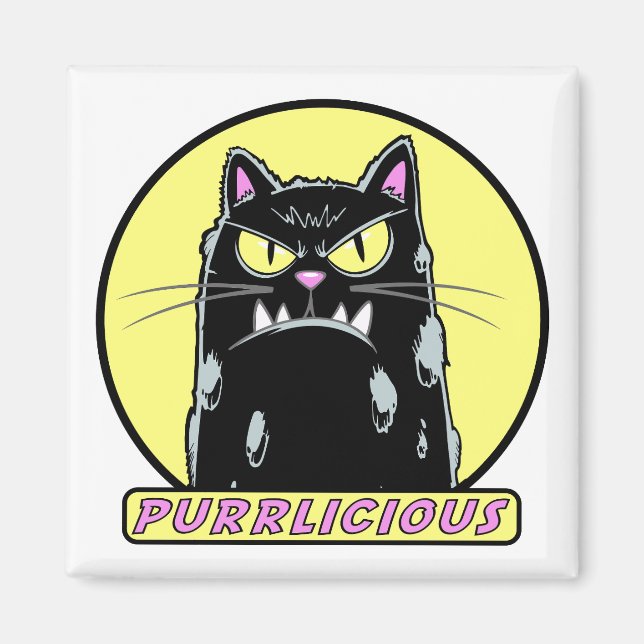 Imán Purrlicious (Frente)
