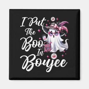 Imán Puse El Boo En Boujee Ghost Funny Nk Leopard Hal