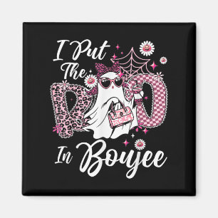 Imán Puse El Boo En Boujee Ghost Funny Nk Leopard Hal
