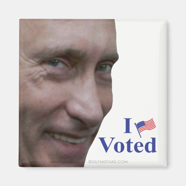 Imán Putin votado (Frente)