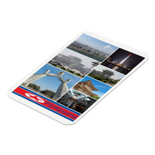 Imán Pyongyang - Corea del Norte - Magnet