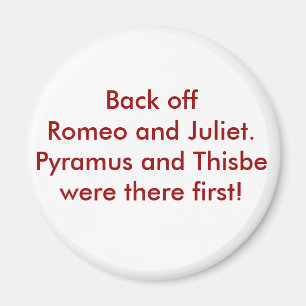 Imán Pyramus y Thisbe