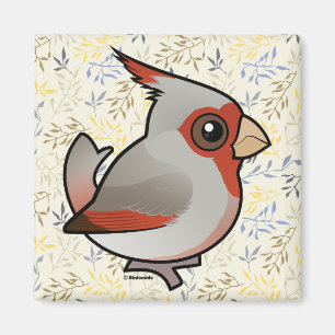 Imán Pyrhuloxia Birdorable
