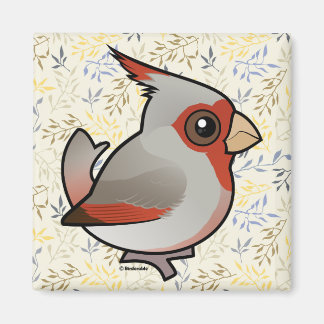 Imán Pyrhuloxia Birdorable