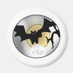 Imán QEPD Bats de Halloween
