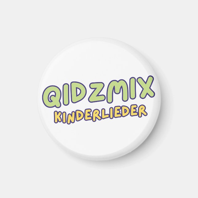 Imán QidzMix Logo (Frente)