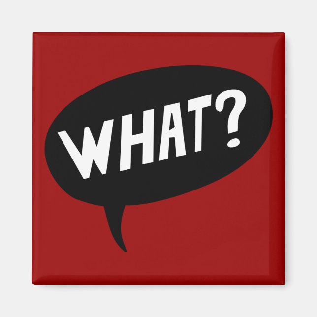 Imán ¿Qué? (Frente)