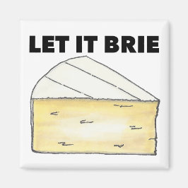 Imán Que Brie (Be) Cheese Dairy Food Kitchen Magnet