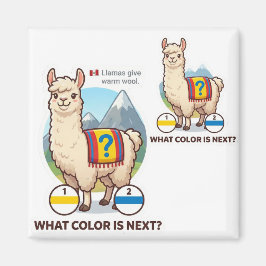 Imán ¿Qué Color Sigue? Llama Perú Juego de Lógica de Pa
