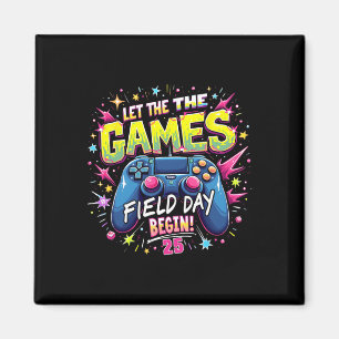 Imán Que Comiencen Los Juegos Día de Campo 2025 Diseño