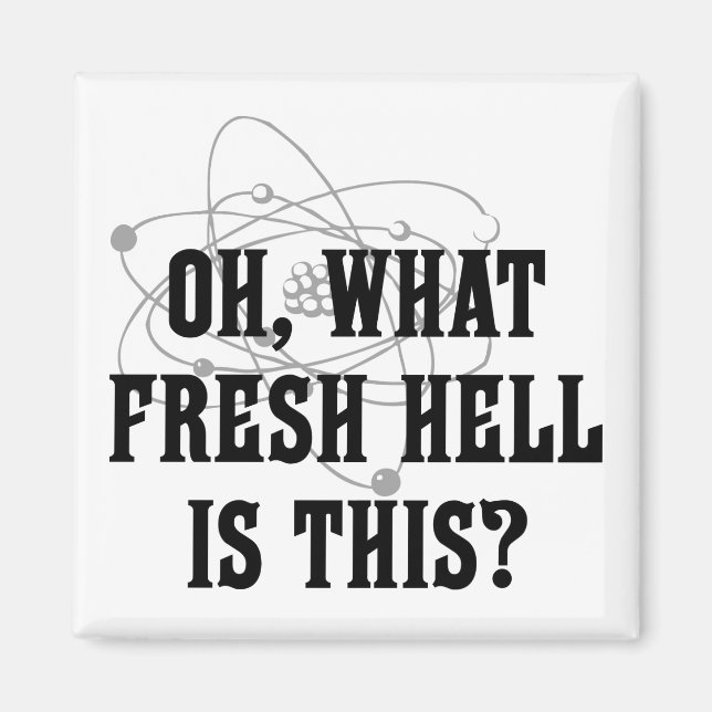 Imán ¿Qué demonios es esto? (Frente)