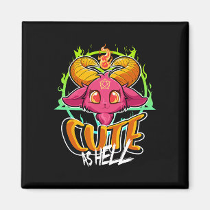 Imán Qué Diablos Halloween Kawaii homet Funny Satan G