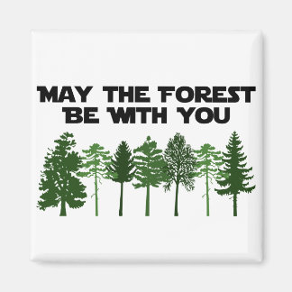 Imán Que el bosque esté contigo