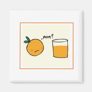 Imán Qué el naranja dijo al O.J. Magnet