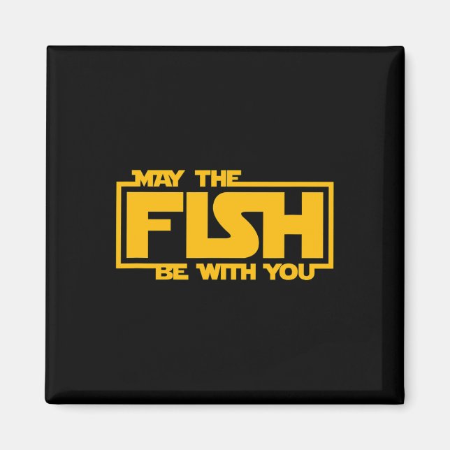 Imán Que El Pescado Esté Contigo - Pesca Divertida  (Frente)