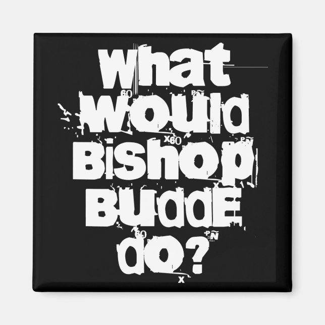 Imán Qué haría Bishop Budde (Frente)