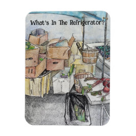 Imán ¿Qué hay en el refrigerador?