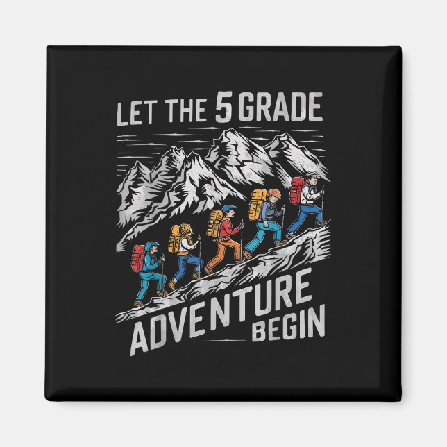 Imán Que La Aventura De Quinto Grado Empiece El Teac De (Frente)